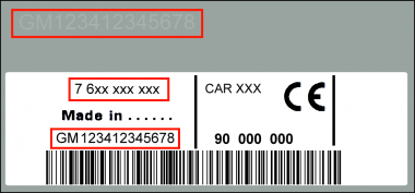 Blaupunkt GMCDC2 Opel CDC2 CD-Wechsler - 7 607 797 321 - 7607797321 - 90566804 
